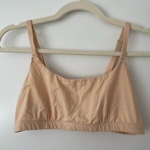 Nueskin Women’s Unlined Bralette, Nude, Size L